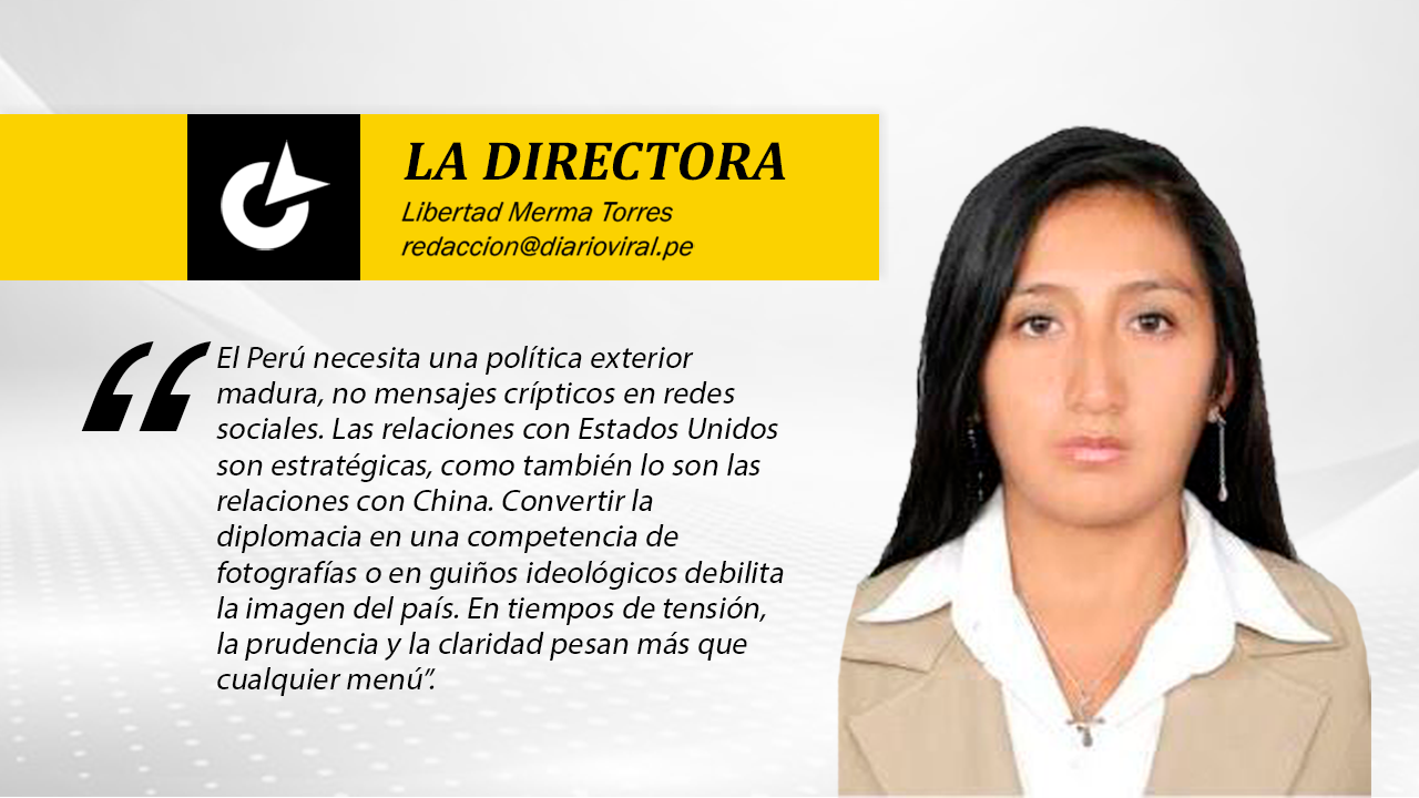 Diplomacia entre hamburguesas y señales